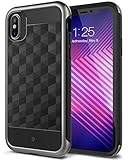 Caseology Parallax for iPhone Xs Case (2018) / iPhone X Case (2017) - Award Winning Design - Black