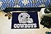 FANMATS 5727 Dallas Cowboys Starter Accent Rug - 19in. x 30in. | Sports Fan Home Decor Rug and Tailgating Mat - Cowboys Helmet Logo
