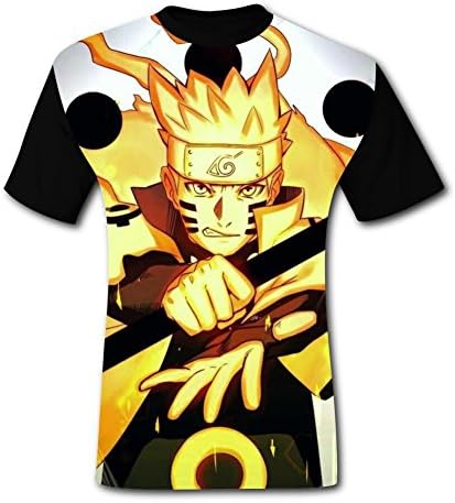 3D Printed Tee Shirt large Naruto-Shippuden1 Men's T-Shirts 3D Pattern Printed Casual Short Sleeve T shirt Comfortable Tee Shirt