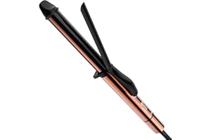 Nicebay Curling Iron, 1 Inch Hair Curling Iron with Ceramic Coating, Professional Curling Wand, Fast Heating up to 430°F, Temperature LED Display, Wide Voltage for Worldwide, 60 Mins Auto Off