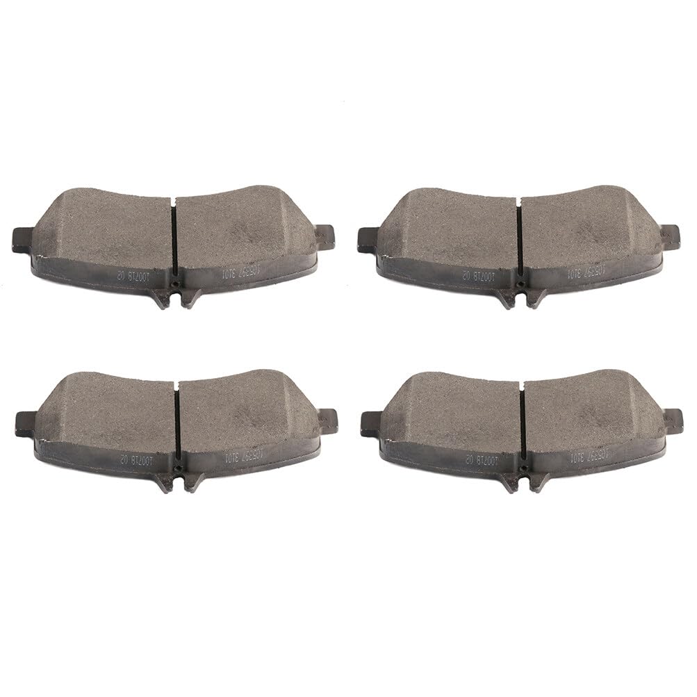 cciyu D1406 Front Semi-Metallic Disc Brake Pads Kit