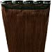 s-noilite 18" 50g One Piece Clip in 100% Real Remy Human Hair Extensions 5 Clips #4 Medium Brown