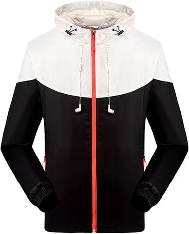 hooded cardigan jacket coat windbreaker sportswear