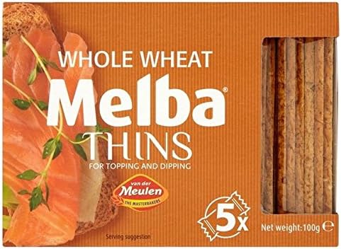 Whole Wheat Melba Thins 100g (Pack of 4)