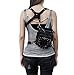 Steampunk Gothic Mini Waist Bag Women Leather Motorcycle Leg Crossbody Bag