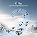 Holy Stone HS220 Drone for Kids, WiFi FPV Drone with Camera 720p HD, RC Quadcopter Drones for Beginners, Foldable Drone with APP Control, Altitude Hold, Modular Battery,One Key Start,Double mode drone