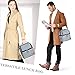 WiseLife Insulated Lunch Bag for Men Women Adult Lunch Box Cooler with Strap 2 Compartments, Leakproof Waterproof Large Thermal Lunch Cooler Tote Food Bag for Work School Picnic Camping Fishing (Grey)