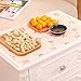 Kuke Shelf Liner Table Mat Beautiful Rose Pattern Non-Adhesive Contact Liner for Cabinets, Kitchen Shelves, Drawers 5 Rolls (L)