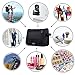 Hanging Toiletry Bag for Men & Women, Toiletries Bag for Travel, Medium Size, Black