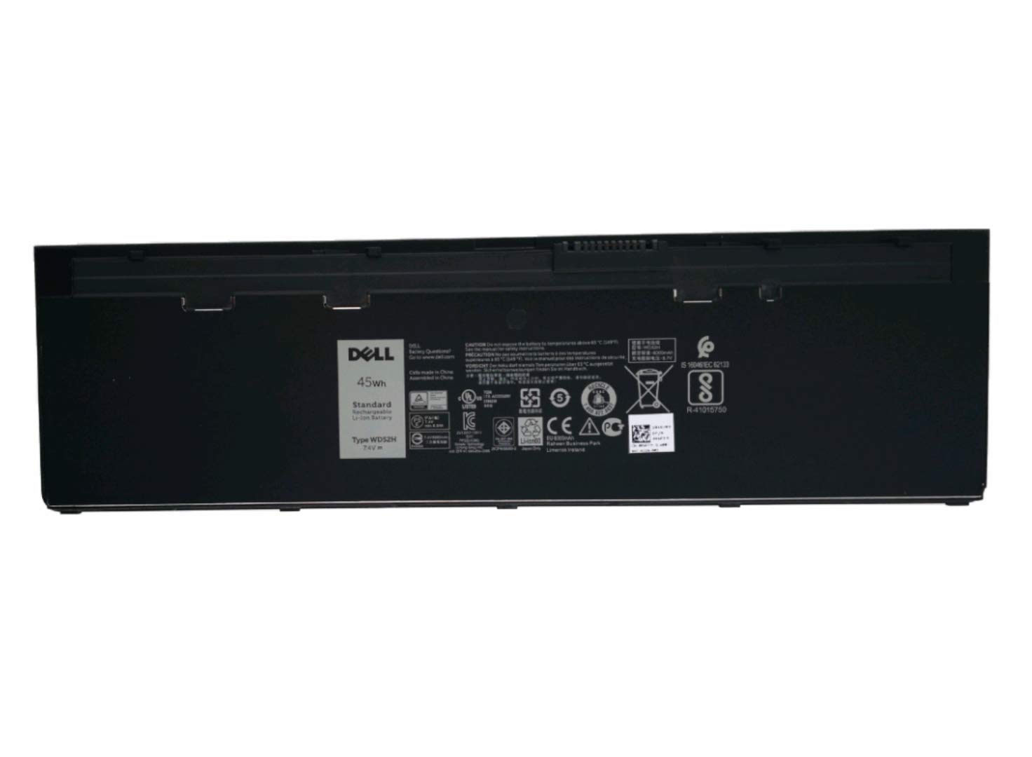 Genuine Original Dell Latitude E7240 Battery , Capacity 45Wh , 4 Cell , Type WD52H , Dell P/N : KWFFN , HJ8KP , J31N7 , 451-BBFX