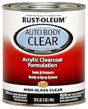 Rust-Oleum Automotive 253522 32-Ounce Autobody Paint Quart, Gloss Clear Coat