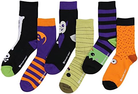 Womens Funny Funky Novelty Holiday Crew Socks