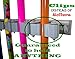 TROLIR Not Yet Another Mop and Broom Holder, Clips Hold Everything Better Than Rollers, Wall Mount by 2 Screws Only, Tools Organizer for Garden, Closet, Garage or Laundry, Configurable 4 Positions, 4 Hooks