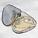 Milkyway Natural Oyster Pearl Monster Oysters with Pearls Inside Bulk Real in Oyster, Freshwater Oval Pearls Cultured Oysters Clam Shells, Anniversary Decoration for Jewelry Making Gifts(7-8mm)