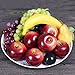 SENREAL Artificial Apples 6Pcs Fake Apples Red Realistic Plastic Apples Real Size Artificial Fruit for Home Kitchen Party Wedding Decoration Photography Prop