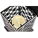Solar Lantern Indoor or Outdoor 4Leaf Clover Bronze − Antique Metal Construction − Solar Powered Hanging Lantern or Tabletop with LED Flickering Candle 5.5 x 5.5 x 11 inches