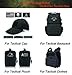 Tactical Punisher Morale Patches, Antrix 6 Pack US American Flag Punisher Tags USA Fully Embroidered Military Insignia Badge Patches