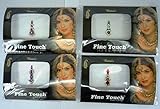 Lightahead® 4 PACK SINGLE BOLLYWOOD BELLY HEAD BODY BINDI TATTOO INDIAN ART RHINESTONE STICKON REUSEABLE