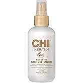 CHI Keratin Leave-in Conditioner, Hydrating Conditioner For Restoring Softness & Preventing Breakage, Great For Daily Use, Sulfate-free, 6 Oz