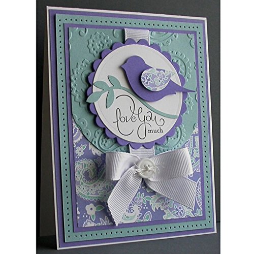 Yeahii Bird Cutting Dies Stencil for DIY Scrapbooking Embossing Album Paper Card Crafts