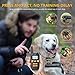 Dog Training Collar with Remote, Rechargeable Dog Shock Collar Up to Remote Range 2000FT & IPX7 Level Waterproof with Beep/Vibration/Shock 3 Training Modes for Small Medium Large Dogs, All Breeds