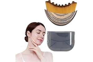 Kojevashop Lymphatic Face Brush Contour Tool for Chin & Jawline Ultra-Soft Bristles Ergonomic Design for Facial Care