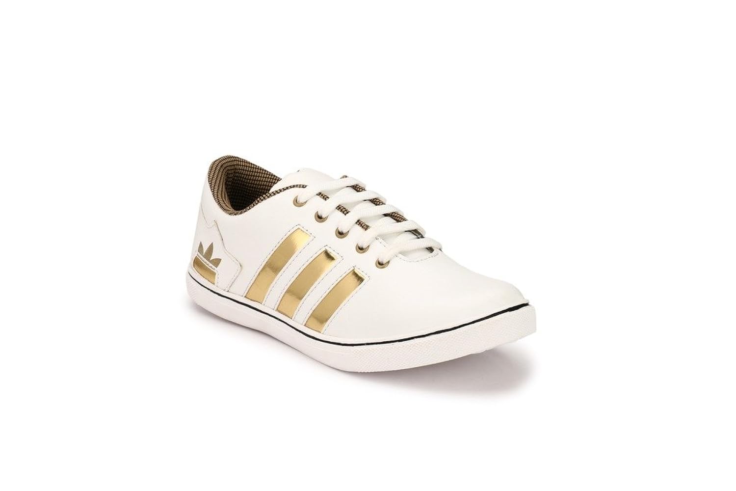 big fox new white synthetic leather casual sneaker
