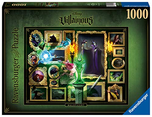 Ravensburger Puzzle 1000 Teile - Disney Villainous Maleficent - Die beliebten Charaktere aus Dornröschen als Puzzle für Erwachsene und Kinder ab 14 Jahren – Bild 5