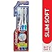 2 Colgate Slim Soft Toothbrush (Pack of 3) - 17x Slimmer Tip Bristles