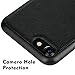 Benks iPhone 8 7 Leather Case Cover, Ultra Thin Slim Fit Protective Skin with Invisible Metal Plate Build-in, Work with Magnetic Car Mount [Not Include] (Black for iPhone 8 7, 4.7-Inch)