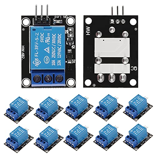 1 Channel Relay Shield Module, 3PCS DC 5V Indicator Light LED Module ...
