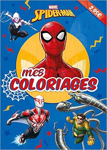 Spider Man Mes Coloriages Marvel 9782017118695 Amazon Com Books