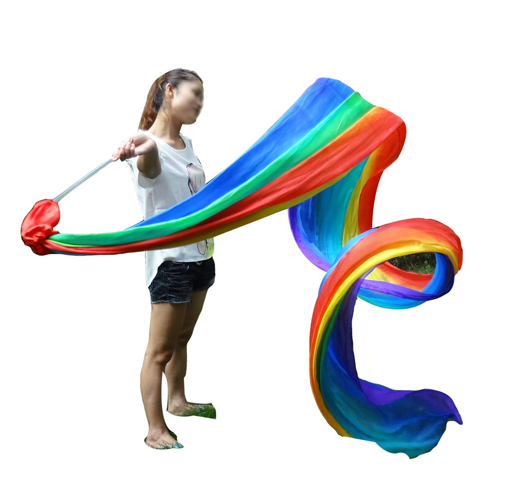 Buy Winged Sirenny 25 Colors 4m Hand Painted Colorful Flowy Soft Silk