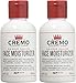 Cremo Face Moisturizer, Astonishingly Superior 24 Hour Face Moisturizer, 4.4 Fluid Ounce (2 Pack)
