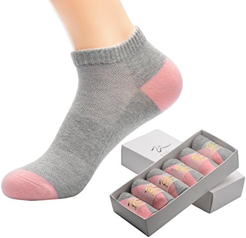 Ankle Socks Women, Grey, 7-9