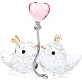 SWAROVSKI Love Birds, Pink Heart Light