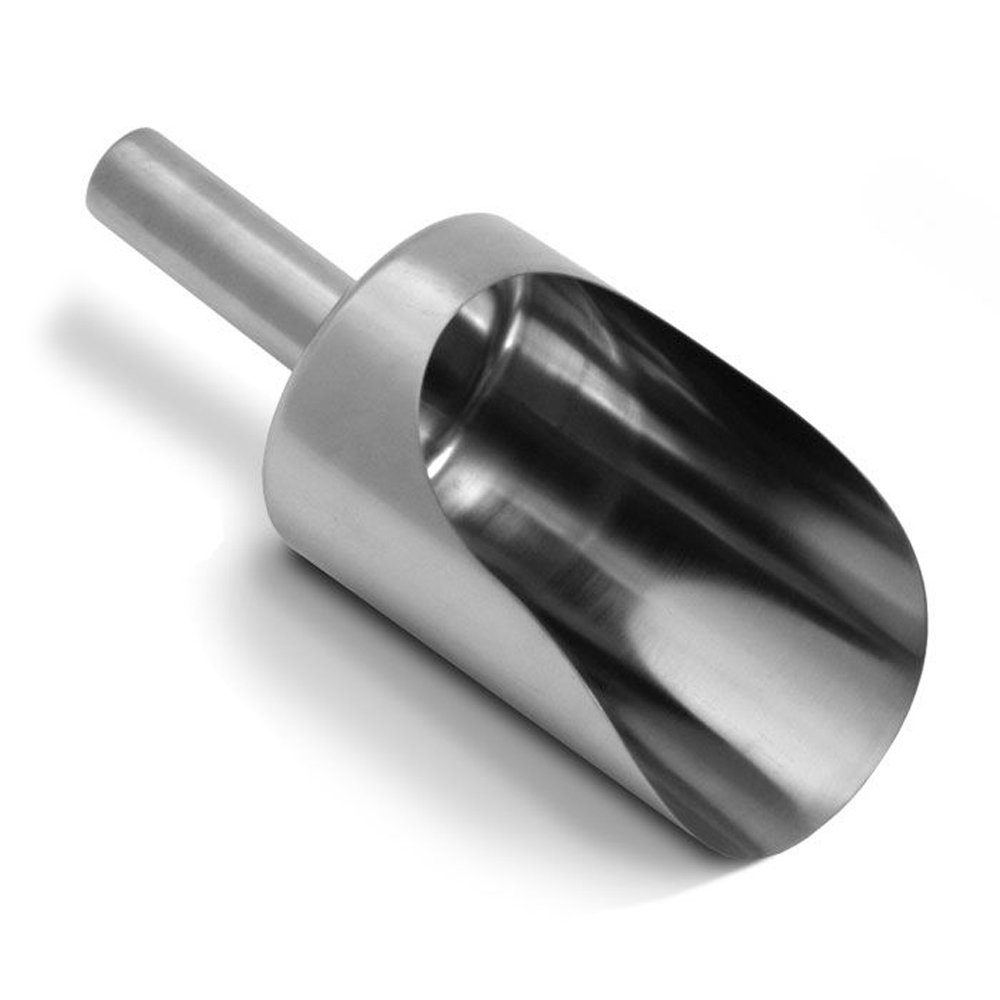 UltraSource 500322 32 oz. Stainless Steel Scoop for Ice, Dog Food