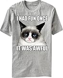 Grumpy Cat - I Had Fun Once, It Was Awful - T-shirt