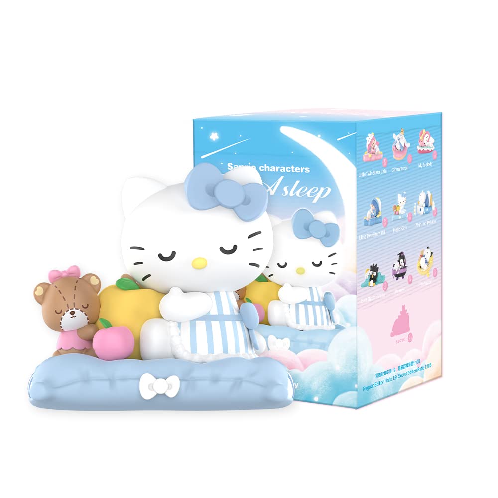 POP MART Sanrio Characters Fall Asleep Series Set 2.5 inches Articulated Premium Design Gifts for Women Fan-Favorite Blind Box Collectible Art Toy Action Figure — image 1