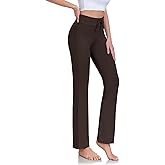 ADANIKI Women's Long Modal Comfy Drawstring Trousers Loose Straight-Leg for Yoga Running Sporting