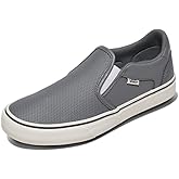 Vans Mens Asher Deluxe Slip-on Shoe | Comfortable Sneakers for Fashion, Walking & Everyday Wear