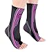 Doc Miller Ankle Compression Sleeve – Plantar Fasciitis Support, Toeless Neuropathy Socks, 20-30 mmHg, Achilles Tendonitis Relief Brace, Elastic Support for Swollen Ankles, Men & Women, 1 Pair
