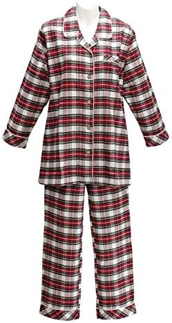 Amazon K Si ケーズアイ 婦人用 レディースパジャマ 長袖 ネル素材 タータンチェック パジャマ Lサイズ パジャマ ルームウェアセット 通販