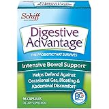 Digestive Advantage Intensive Bowel Support - Probiotic that defends against gas &amp; bloating, 96 Capsules