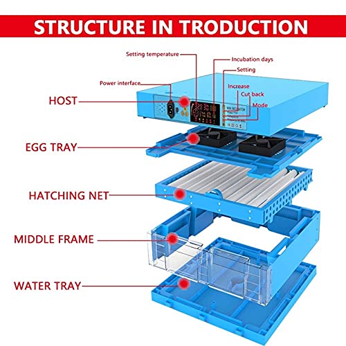 Eier Inkubator Groß Hähnchen Bauernhof Brutmaschine Mit Automatisch Ei Drehen Temperatur Steuerung Geflügel Brüter Zum… – Bild 4