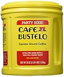 Café Bustelo Espresso Coffee, 36 Ounce (Pack of 6)