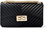 TOYIS Quilted Shoulder Bag Mini Cross Body Women Handbag Clutch Classic Evening Bag