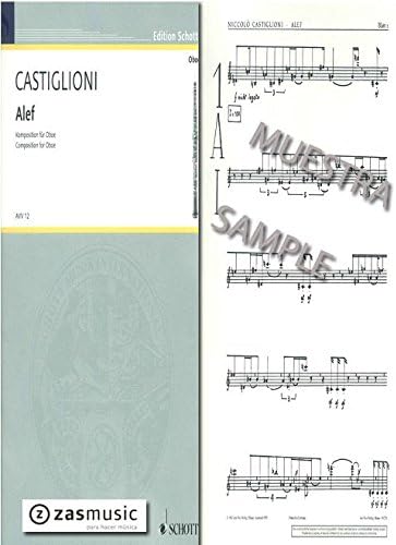 ARS VIVA VERLAG CASTIGLIONI NICCOLO - ALEF - HAUTBOIS Classical sheets Oboe