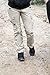 LAPG Women's Gear Stretch Tactical Pants, Low Rise, Slim Fit, 7-Pocket Durable Flex Cargo Outdoor, Hiking & Work Pants, Khaki, 14 Regular