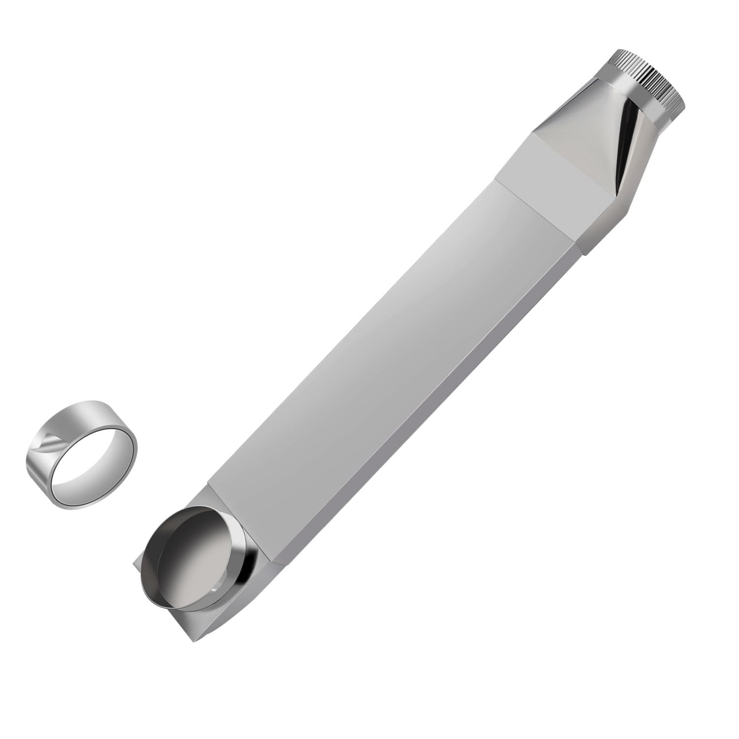 Photo 1 of ?UD48S 4" Stainless Steel Dryer Vent Kit - Adjustable 90° Elbow & Telescoping Duct (26"-43") | Universal Fit for Whirlpool | OEM Replacement Vent with Anti-Clog Design